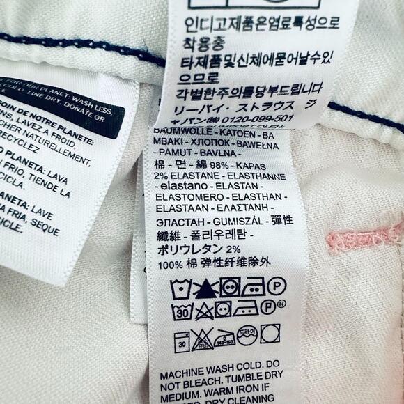 Levi's Shorts XXL Mens XX Chino EZ Shorts Stretch Pink 42" Waist 8" Inseam - Picture 11 of 14